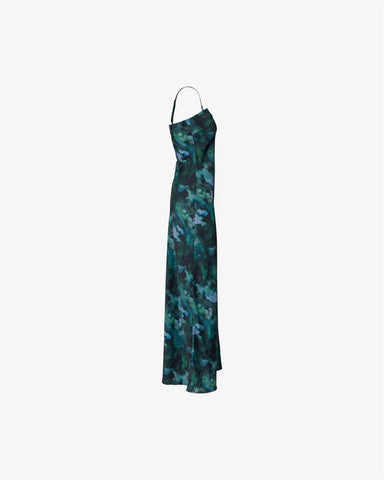 Diaz print dress - Green