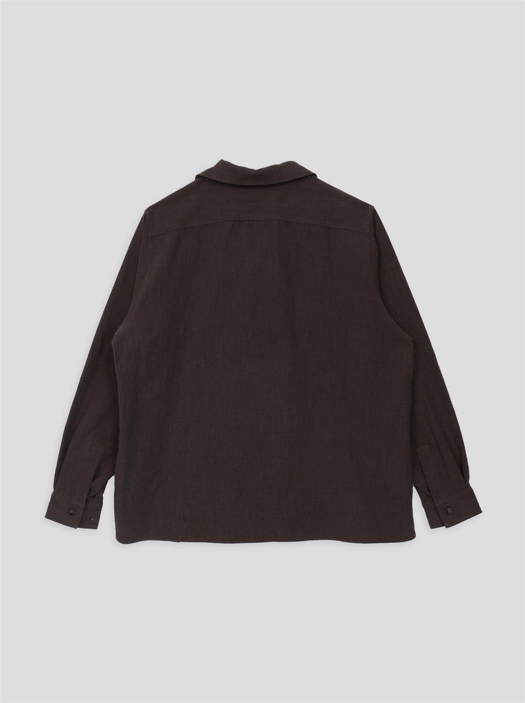 Lew Longsleeve Overshirt - Brown