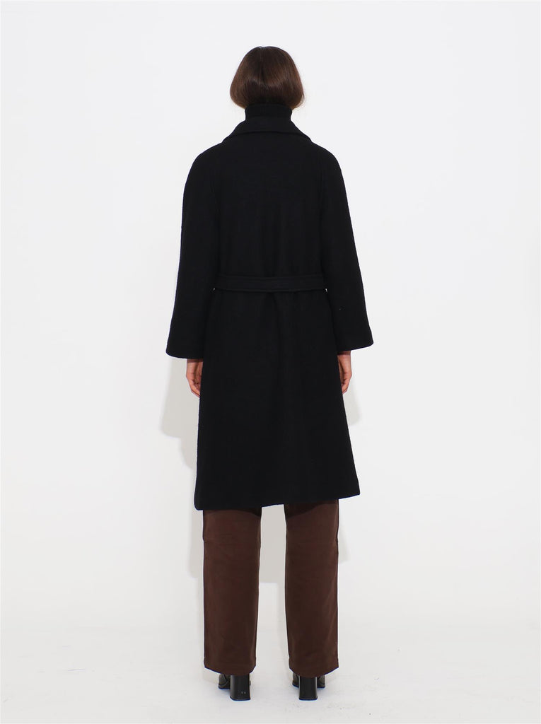 Anna Wool Coat - Black