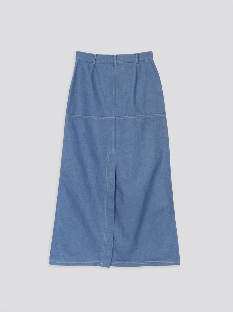 Alina Denim Skirt - Light Blue