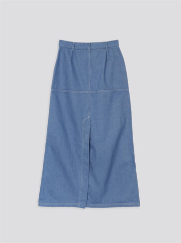 Alina Denim Skirt - Light Blue
