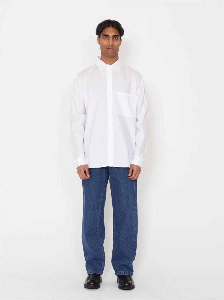 Holleb Shirt - White Stripes