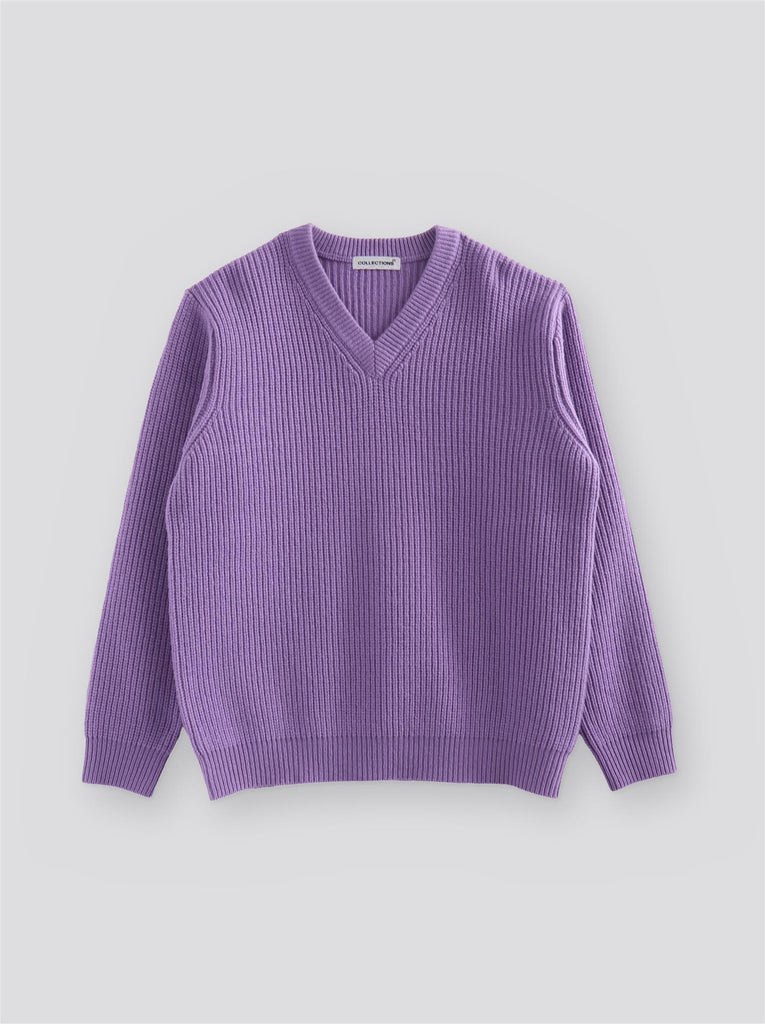 Zimo Wool Sweater - Lilac