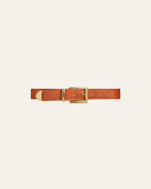 Rattle Belt - Nutmeg/Gold