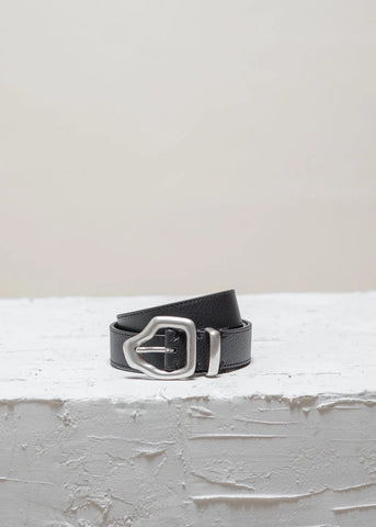 Ako mini belt - Black/Silver