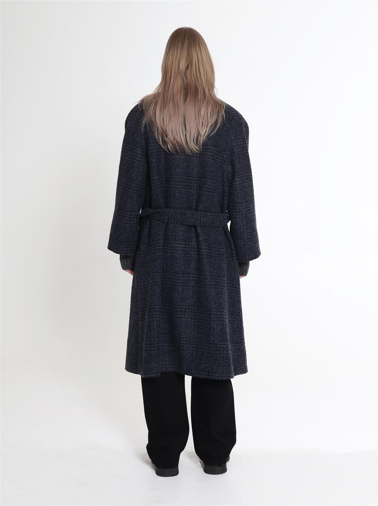 Anna Wool Coat - Checked