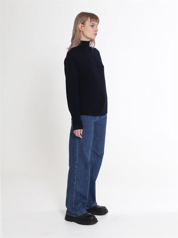 Ainslie Turtleneck - Navy