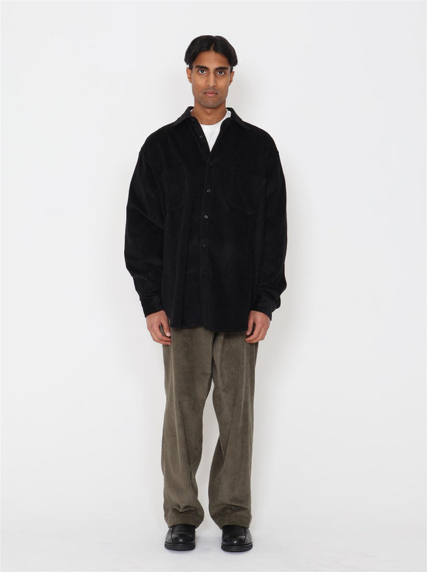 Donat Overshirt - Black Cord