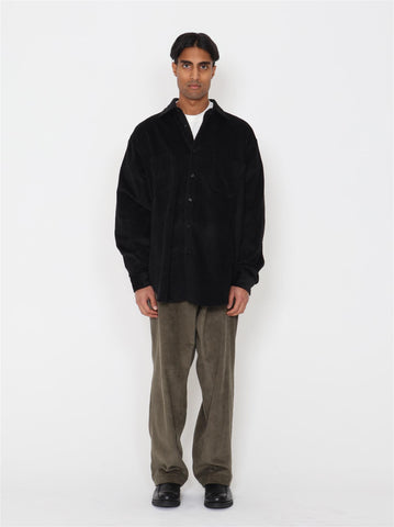 Donat Overshirt - Black Cord
