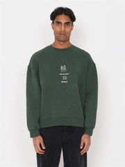 Family Crewneck - Washed Green