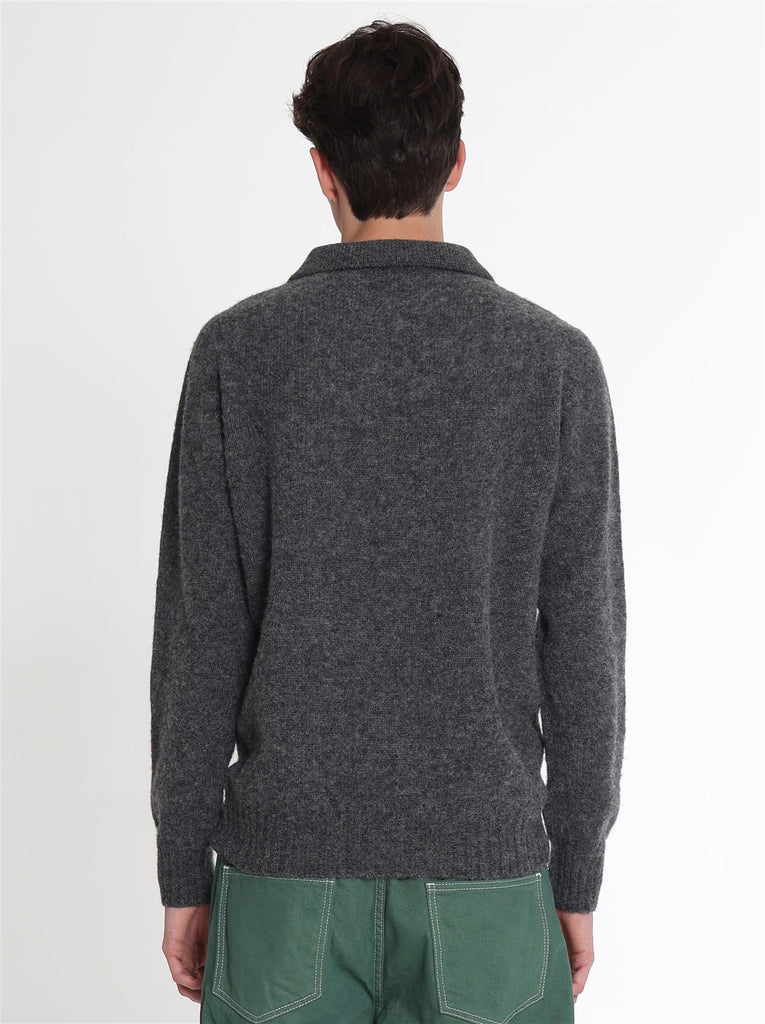 Arran Sweater - Charcoal