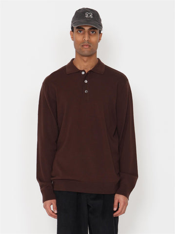 Tian Merino Pique - Brown