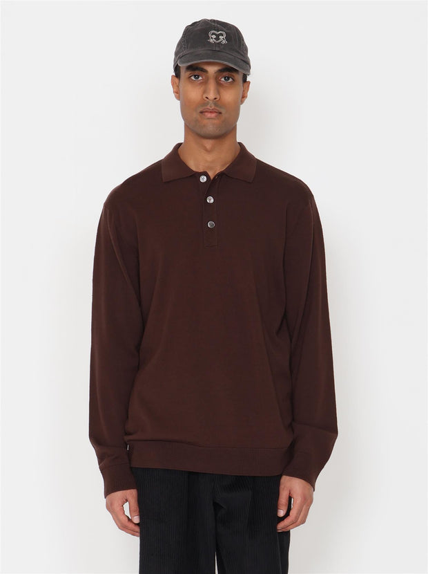 Tian Merino Pique - Brown