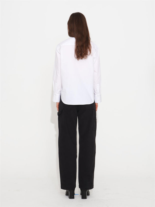 Malwina Shirt - White Stripes