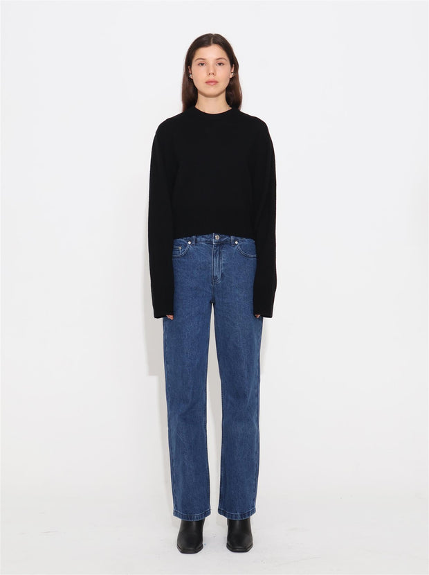 Liena Merino Sweater - Black