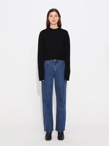 Liena Merino Sweater - Black