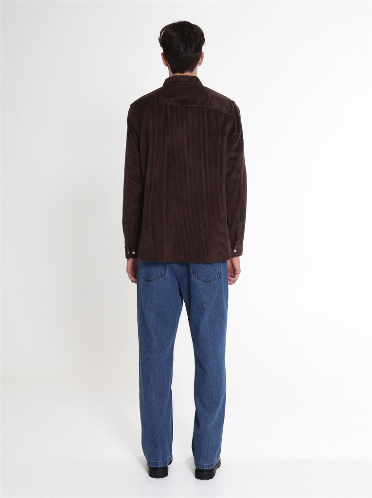 Iwo Cord Shirt - Brown