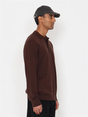 Tian Merino Pique - Brown