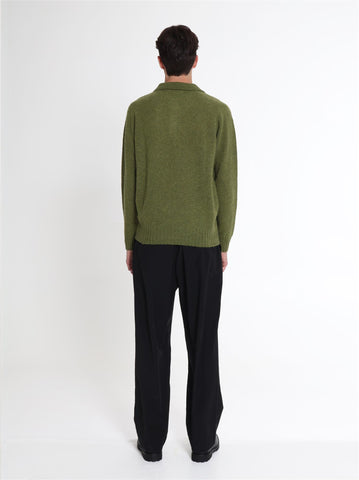 Arran Sweater - Olive