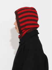 Yue Balaclava - Red/Brown