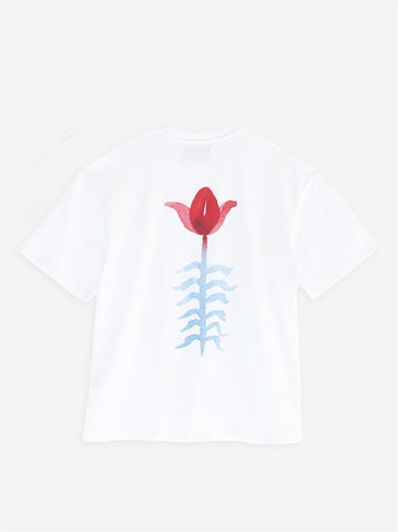 Babas Blomst T-shirt - White