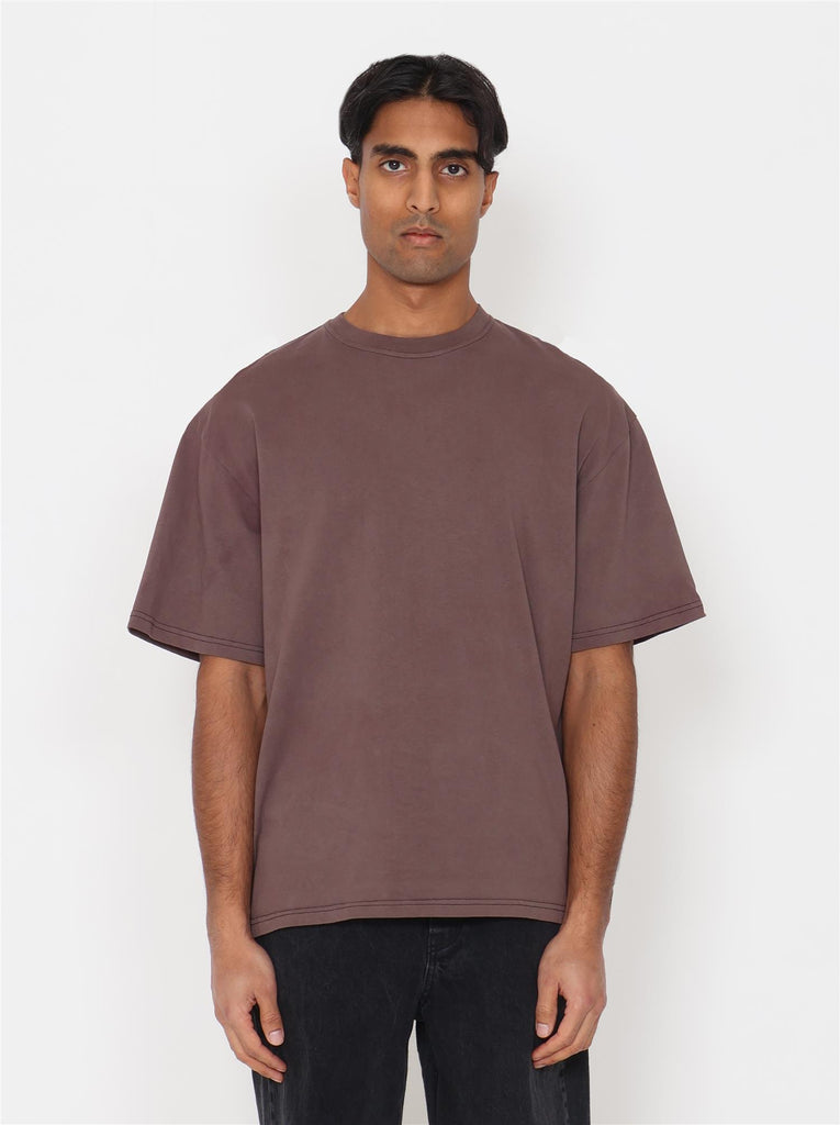 Alper T-shirt - Vintage Brown