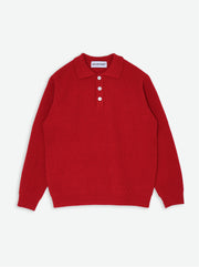 Bowen Wool Sweater - Red