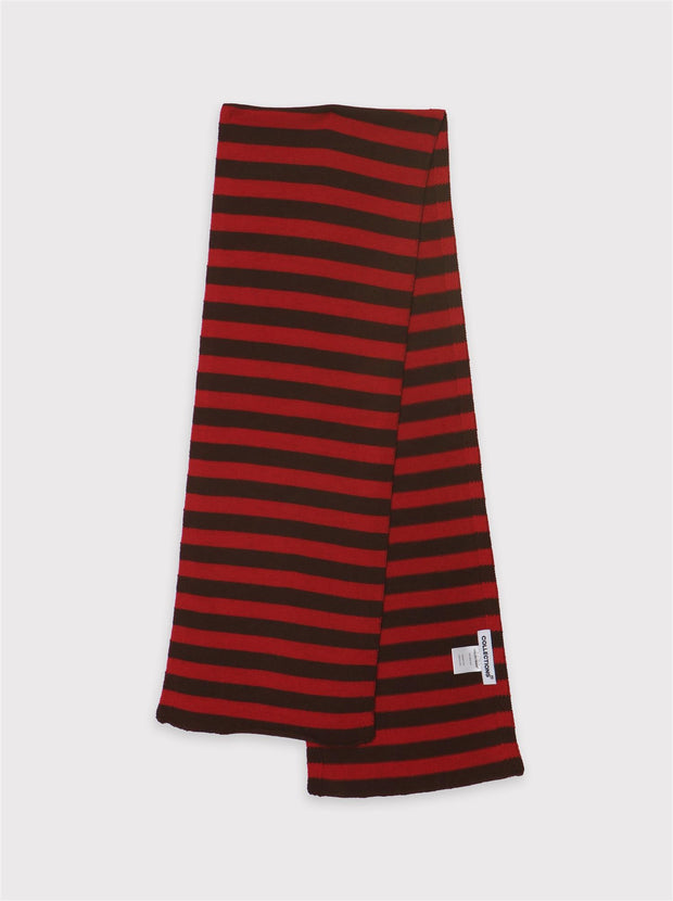 Luo Big Scarf - Red/Brown