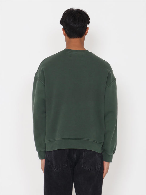 Family Crewneck - Washed Green