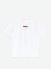 Babas Blomst T-shirt - White