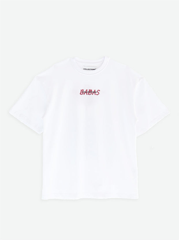 Babas Blomst T-shirt - White