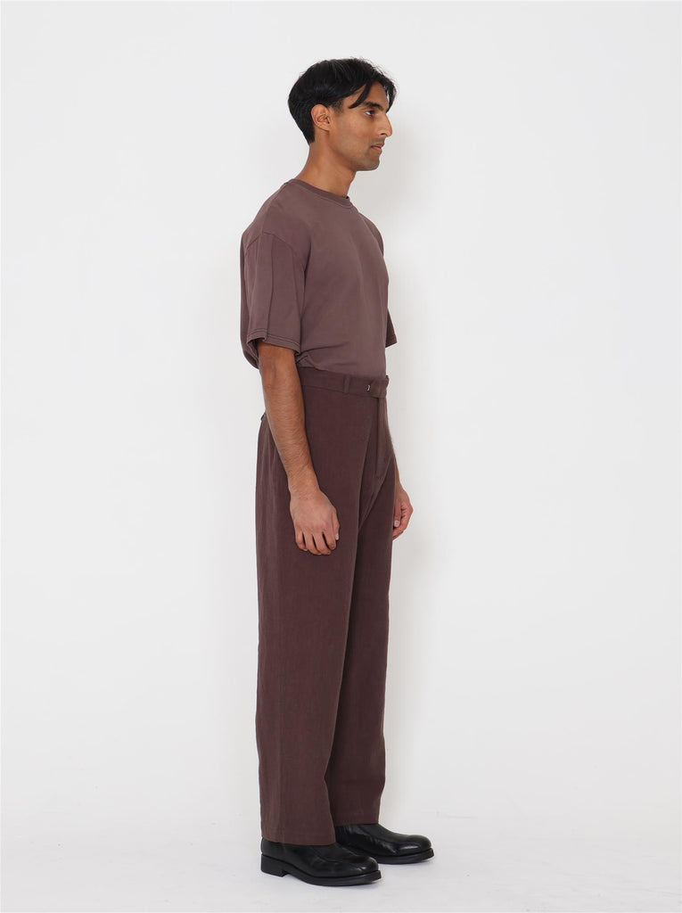 Perun Linen Pants - Brown