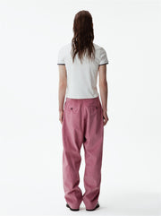 Perun Cord Pants - Pink