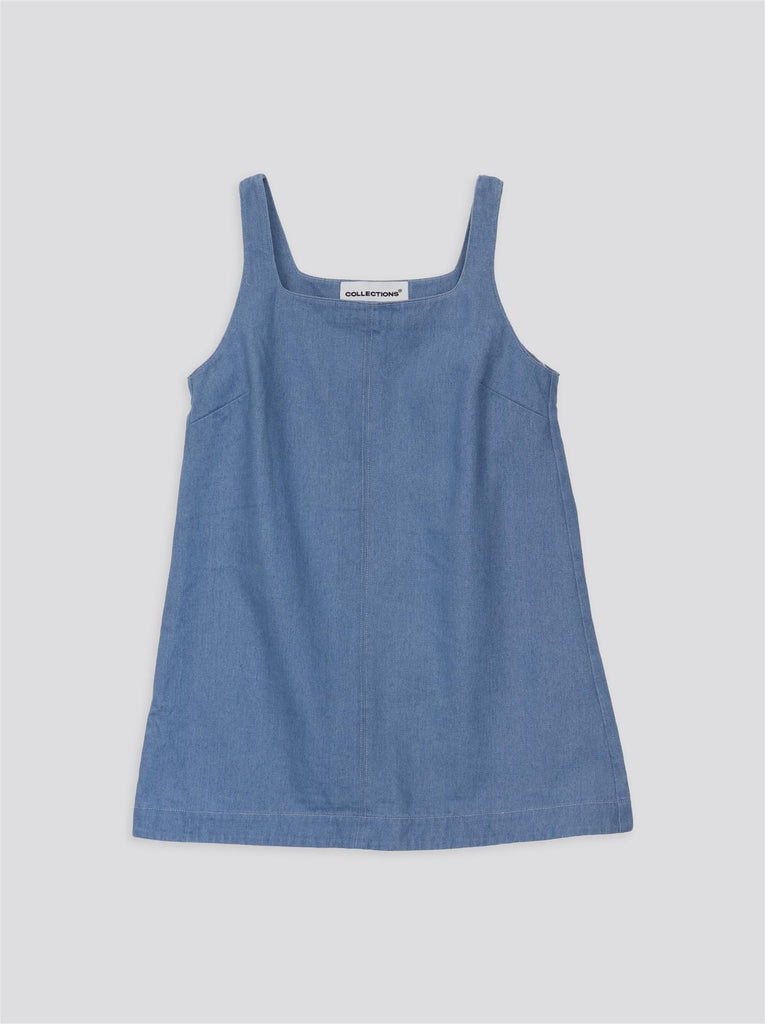 Iga Denim Dress - Light Blue