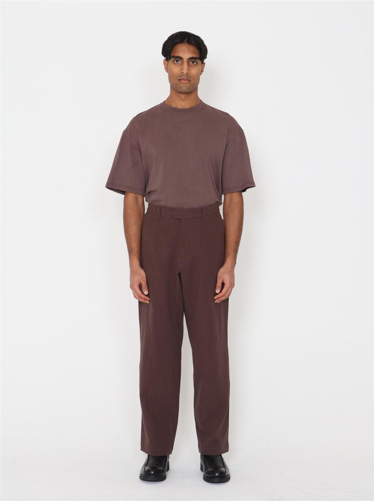 Perun Linen Pants - Brown