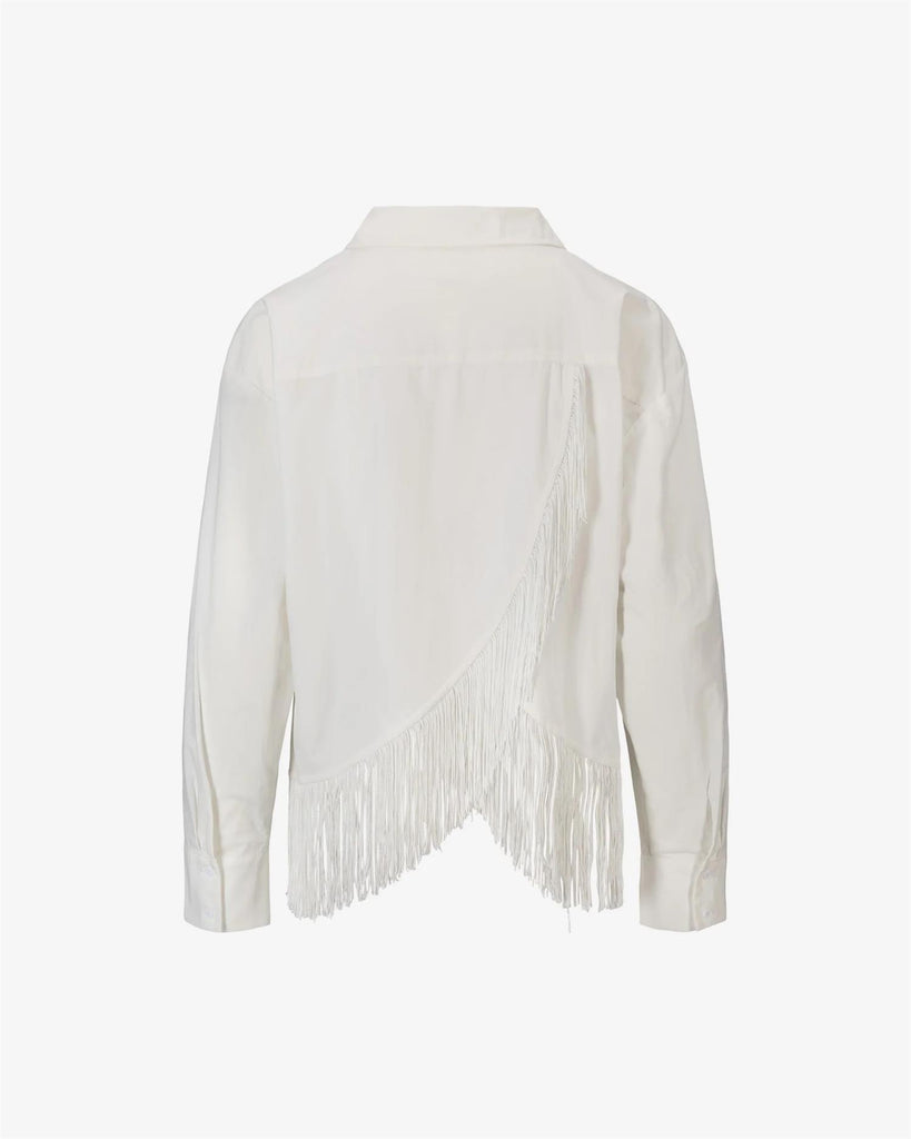 Fringe shirt - White