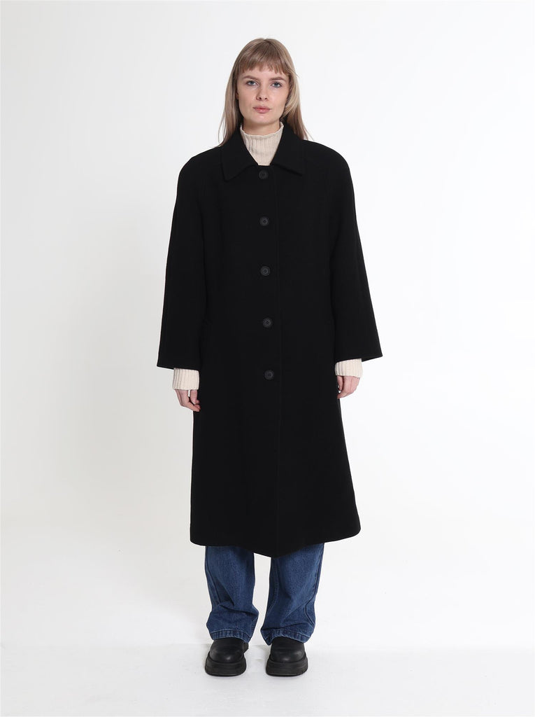 Anna Wool Coat - Black