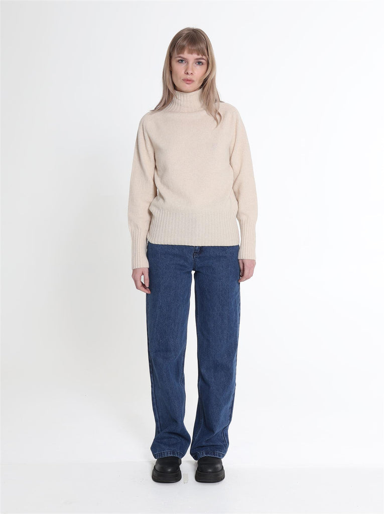 Ainslie Turtleneck - Almond