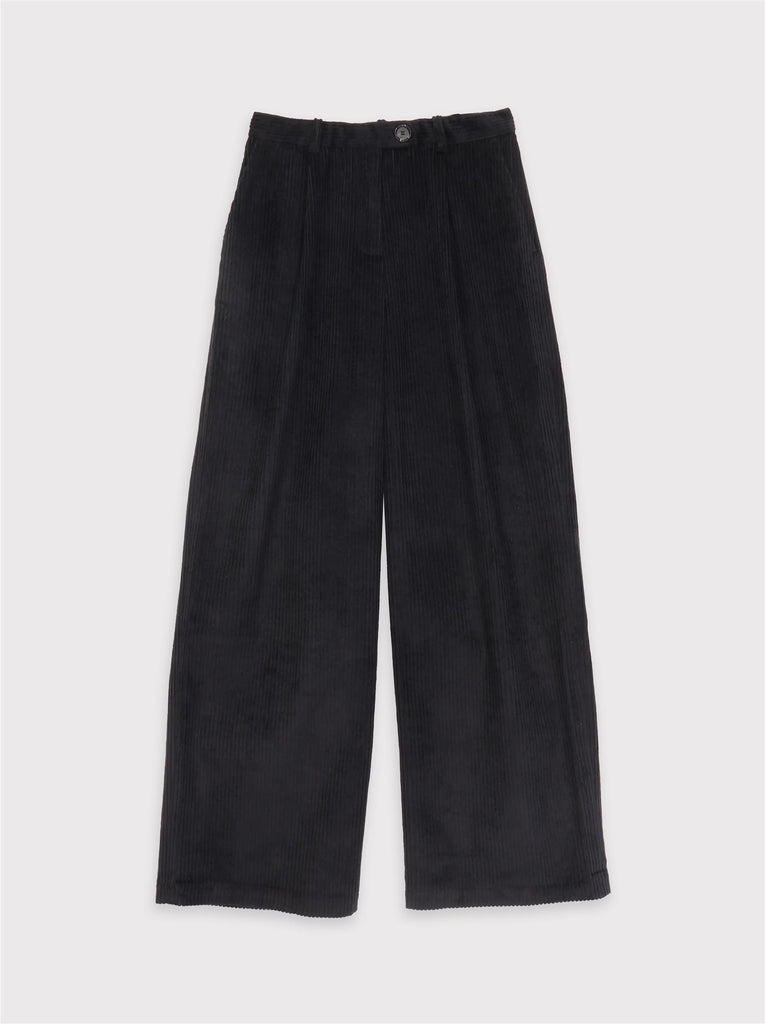 Iwona Cord Pants - Black