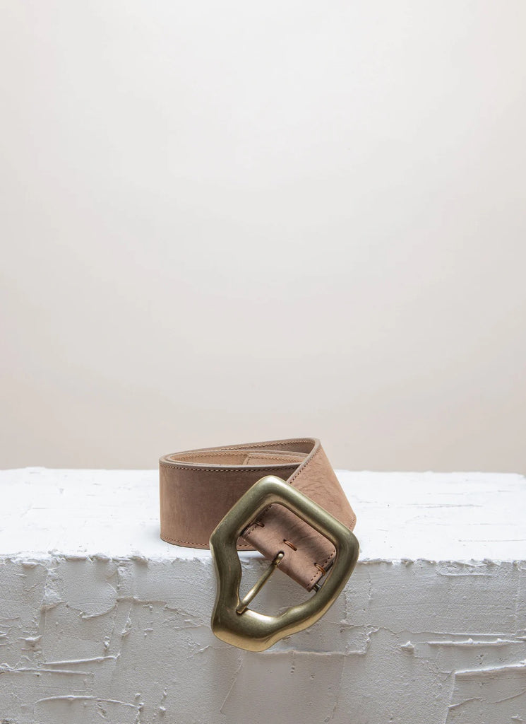 Ako belt - Nutmeg/Gold