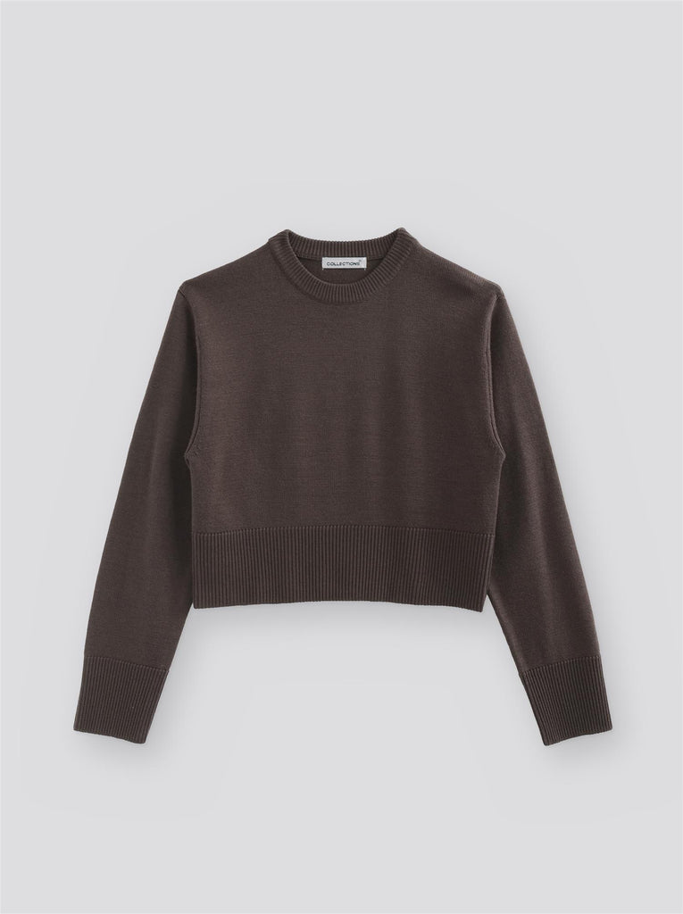 Liena Merino Sweater - Taupe