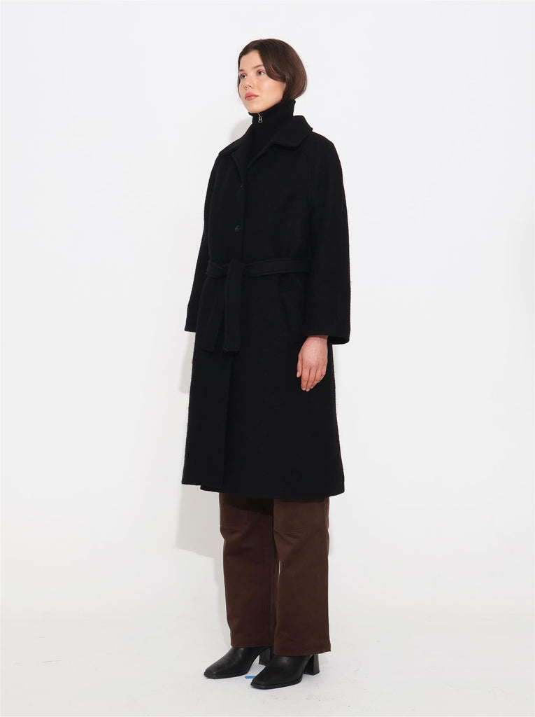 Anna Wool Coat - Black