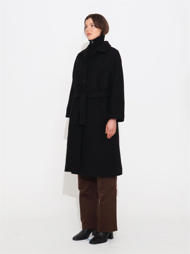 Anna Wool Coat - Black