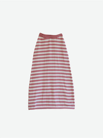 Sample Skirt - Pink/Off White