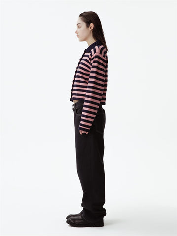 Lisha Cardigan - Pink/Navy