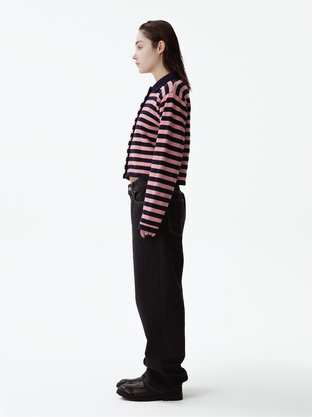 Lisha Cardigan - Pink/Navy