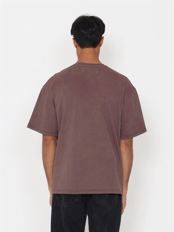 Alper T-shirt - Vintage Brown - F5 Concept Store