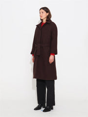 Anna Wool Coat - Brown