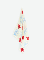 Babas Silk Scarf - Blomst