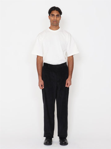 Perun Cord Pants - Black - F5 Concept Store